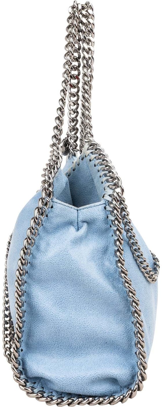 Stella McCartney Shaggy Falabella Fold Over Tote Crossbody Handbag
