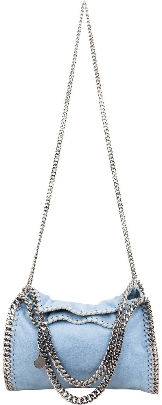 Stella McCartney Shaggy Falabella Fold Over Tote Crossbody Handbag