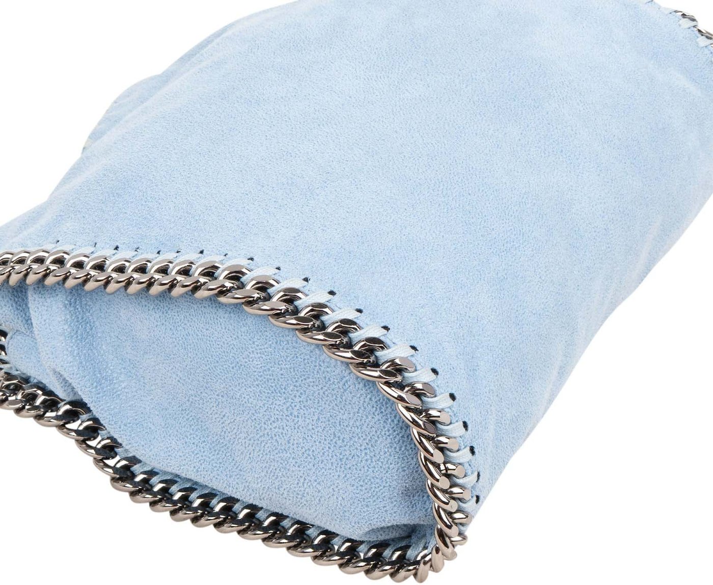 Stella McCartney Shaggy Falabella Fold Over Tote Crossbody Handbag
