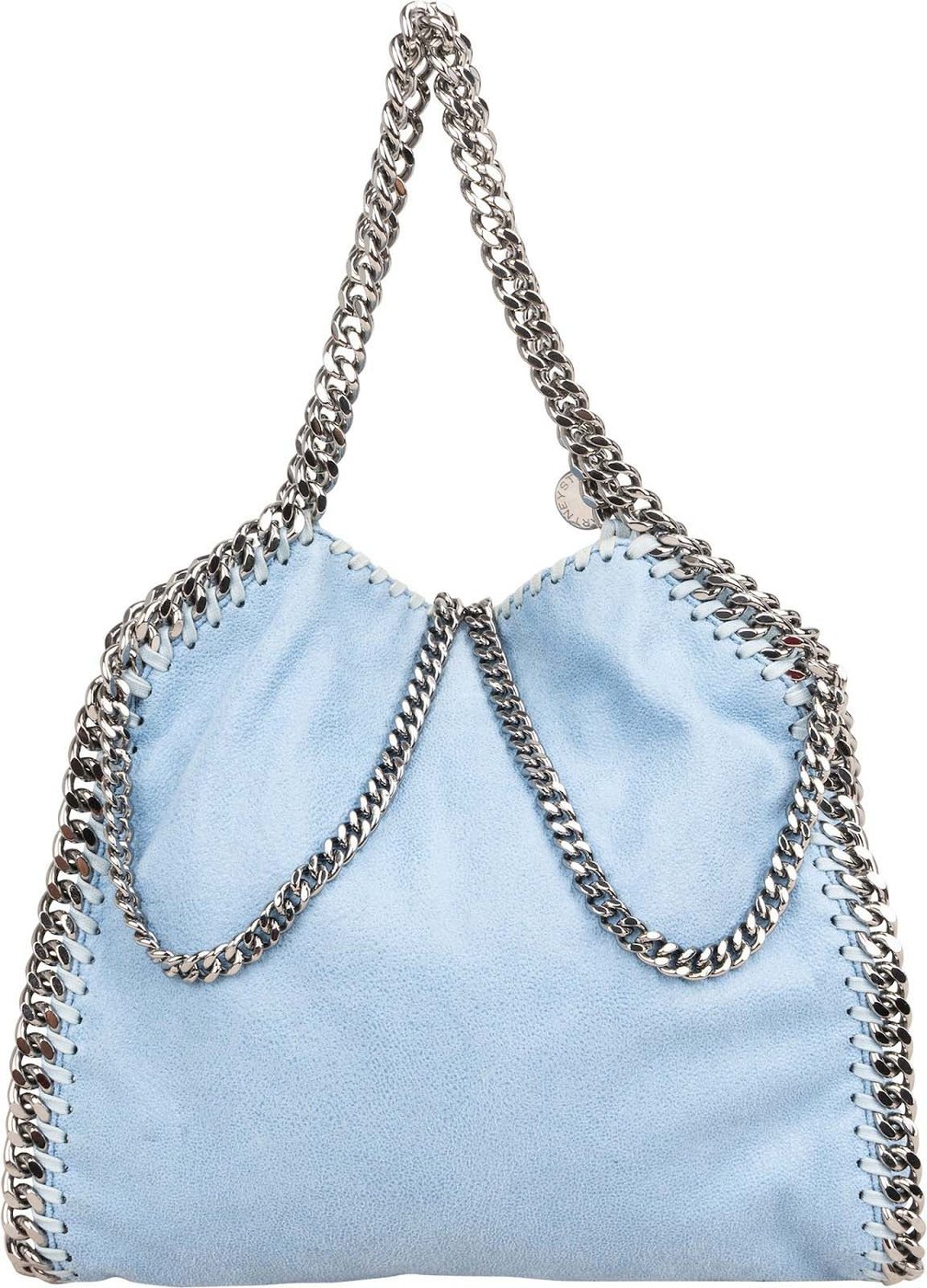 Stella McCartney Shaggy Falabella Fold Over Tote Crossbody Handbag
