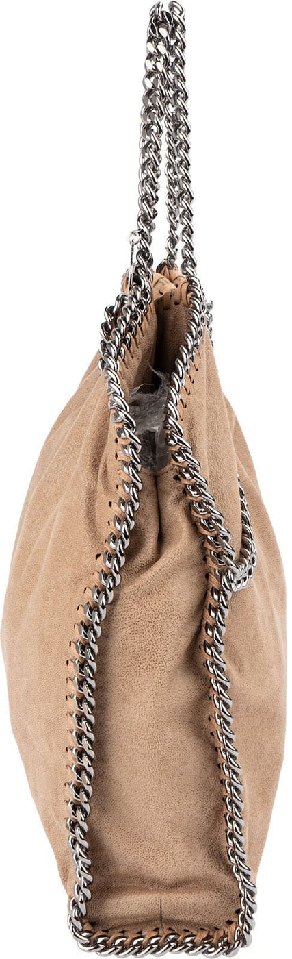 Stella McCartney Shaggy Falabella Fold Over Tote Hobo Shoulder Bag