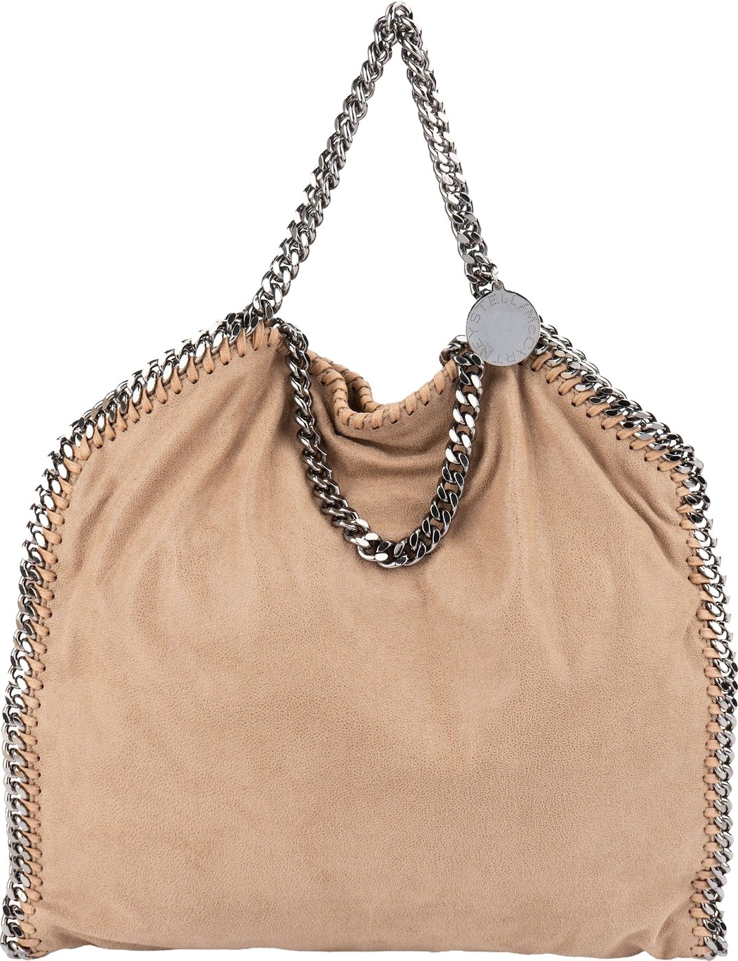 Stella McCartney Shaggy Falabella Fold Over Tote Hobo Shoulder Bag