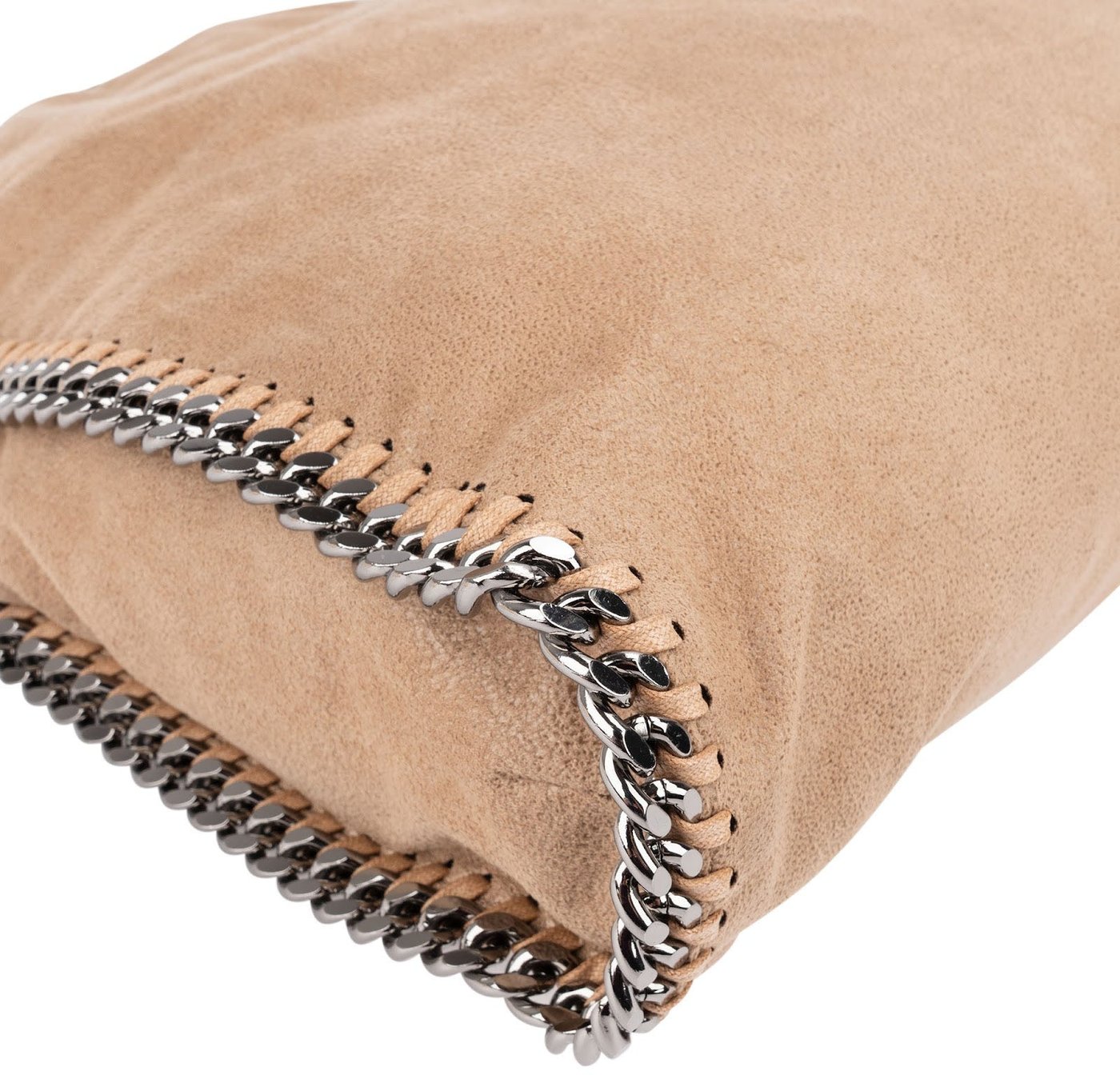 Stella McCartney Shaggy Falabella Fold Over Tote Hobo Shoulder Bag
