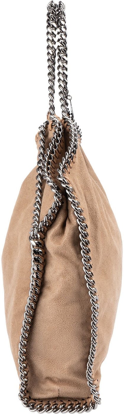 Stella McCartney Shaggy Falabella Fold Over Tote Hobo Shoulder Bag