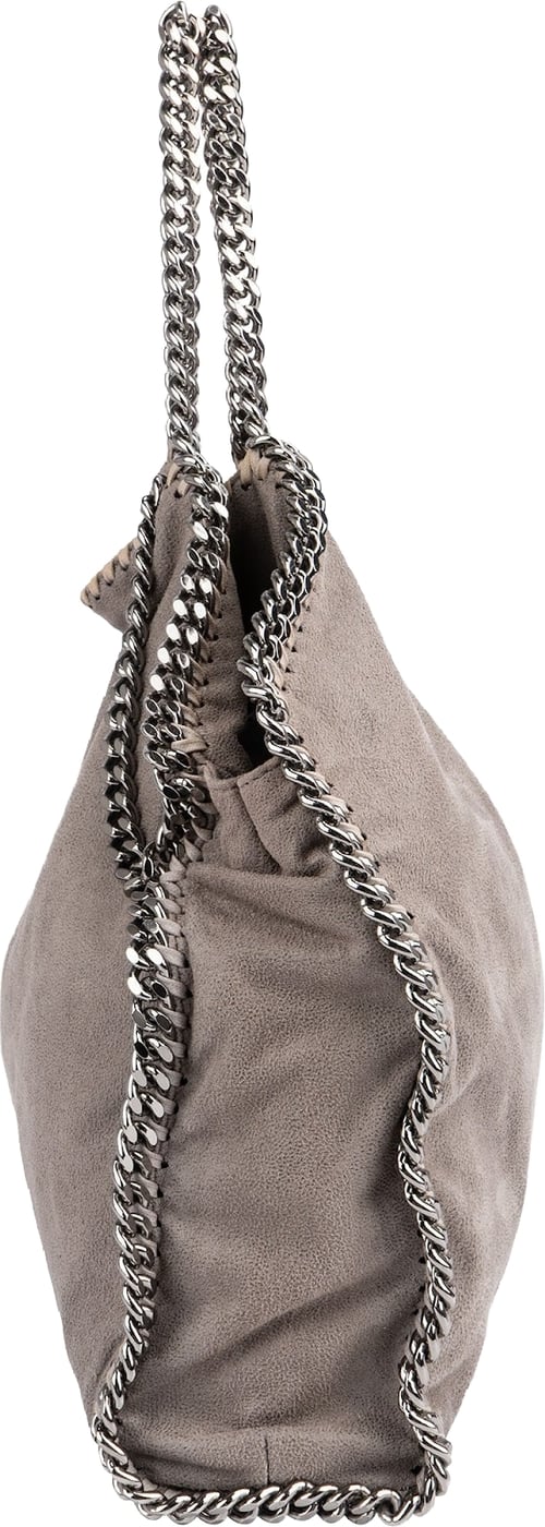 Stella McCartney Shaggy Falabella Fold Over Tote Hobo Shoulder Bag