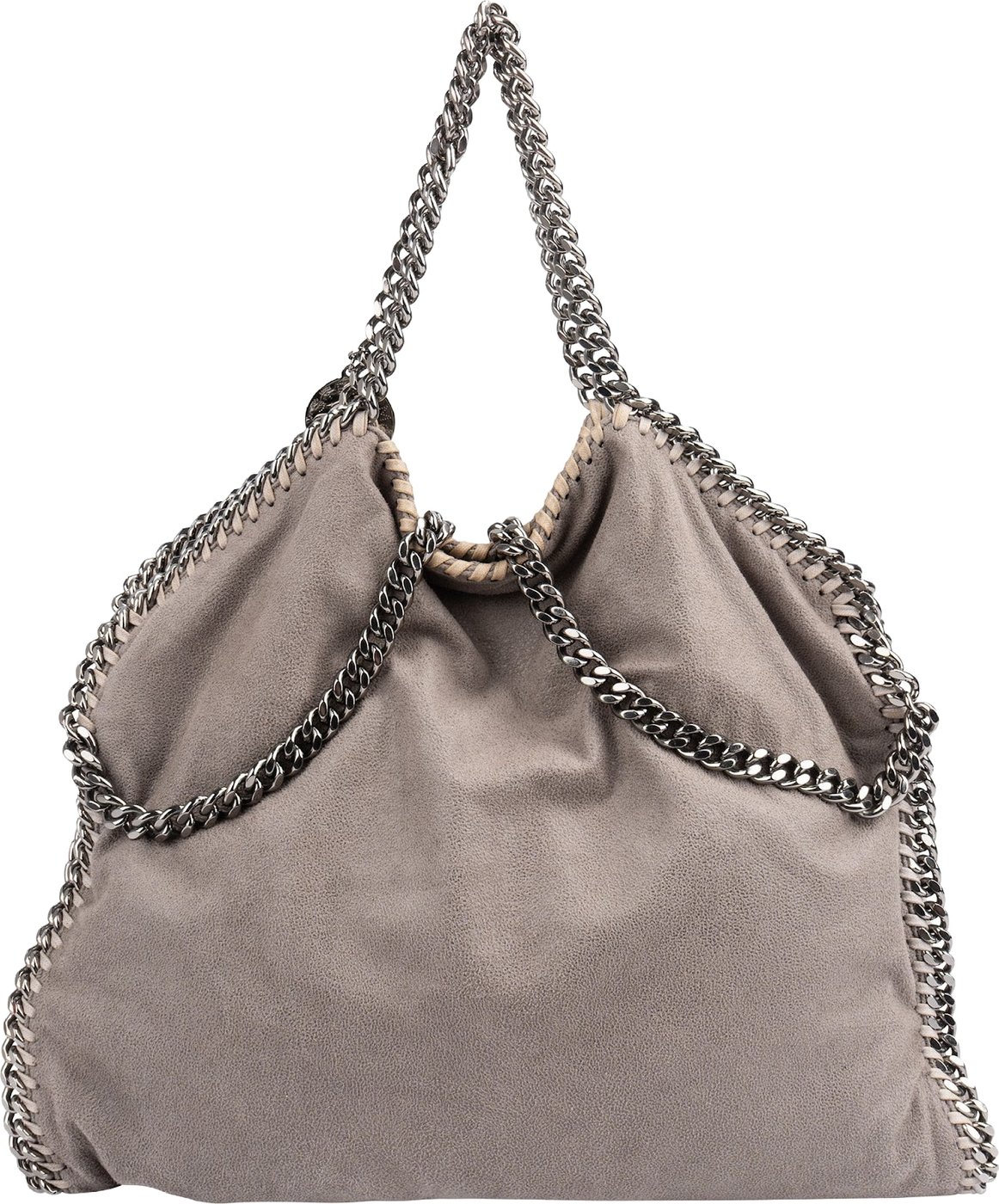 Stella McCartney Shaggy Falabella Fold Over Tote Hobo Shoulder Bag