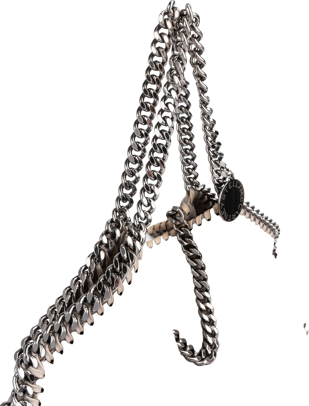 Stella McCartney Shaggy Falabella Fold Over Tote Hobo Shoulder Bag