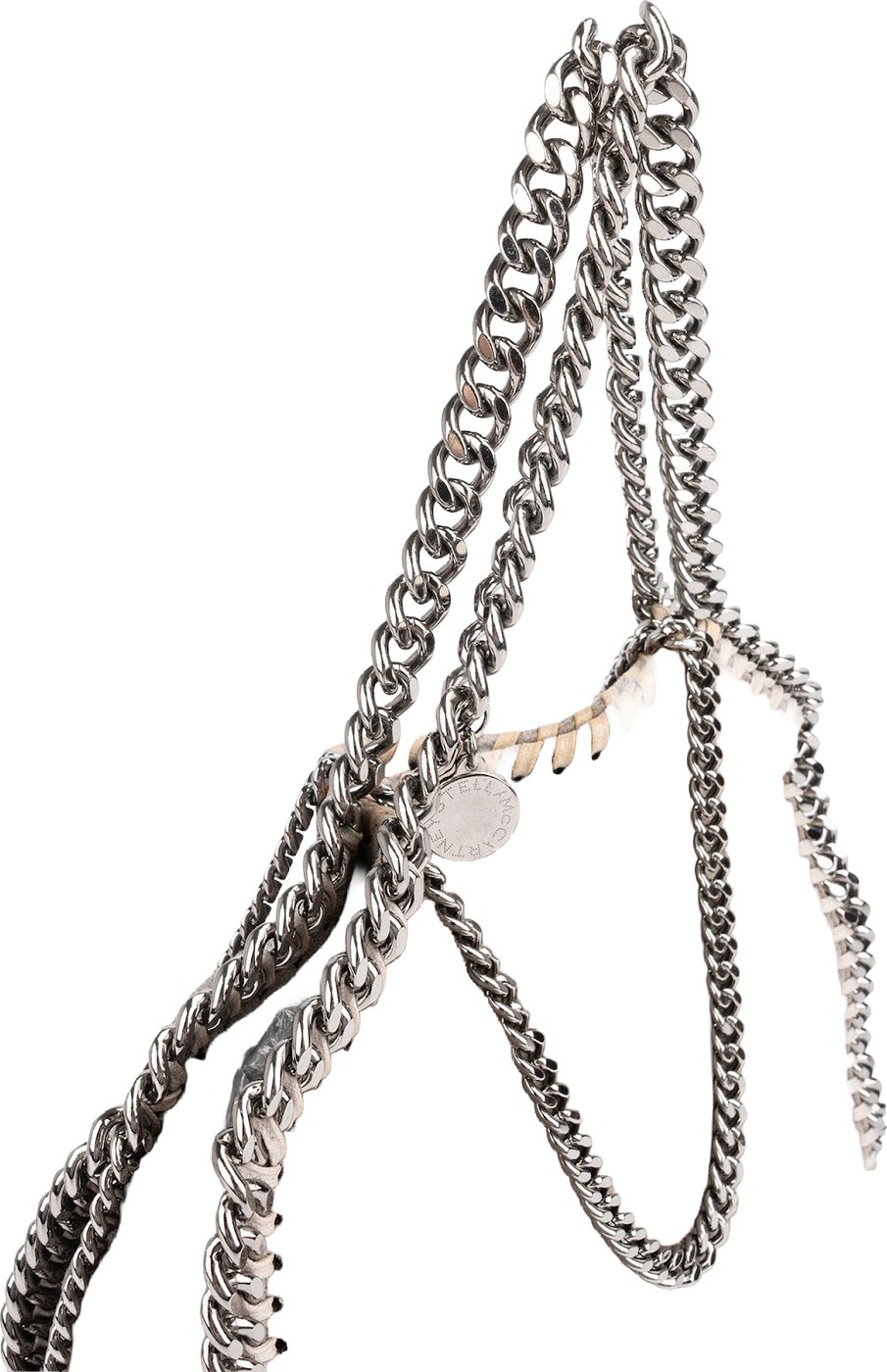 Stella McCartney Shaggy Falabella Fold Over Tote Handbag