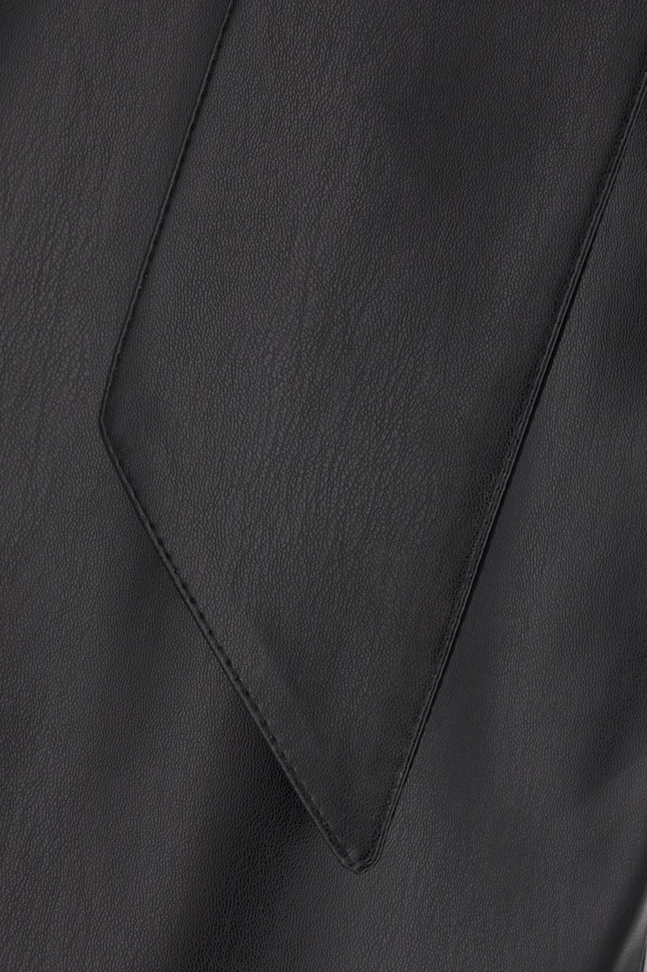 Stella Mccartney Black synthetic leather top