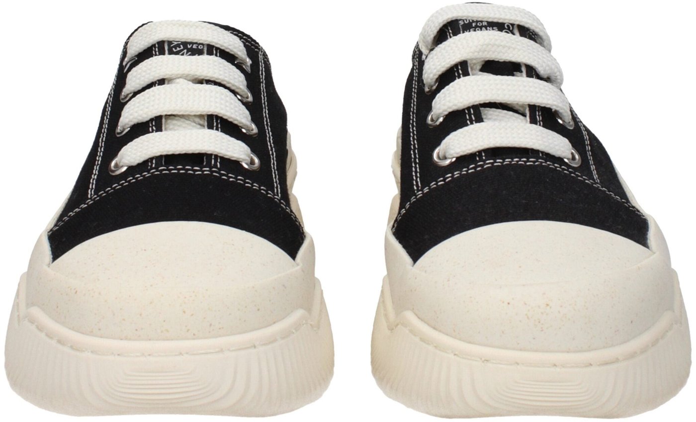 Stella McCartney Black Fabric Chunky Sneakers