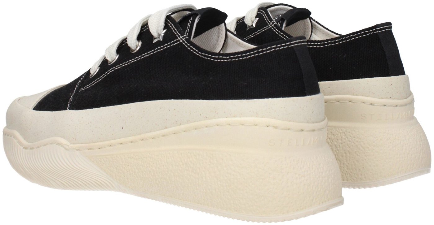 Stella McCartney Black Fabric Chunky Sneakers