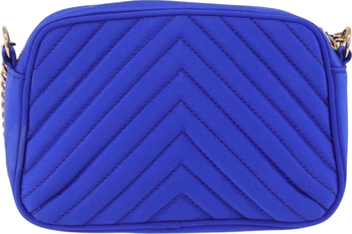 Stella McCartney Stella Star Camera Quilted Satin Mini