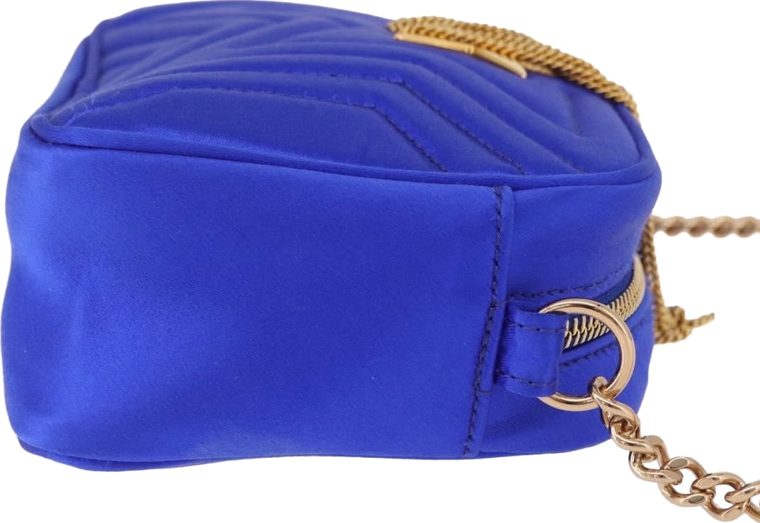 Stella McCartney Stella Star Camera Quilted Satin Mini