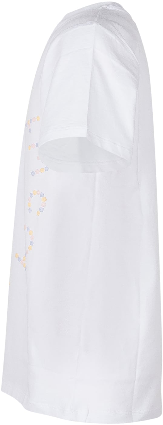 T-shirt con Logo Circolare Multicolore