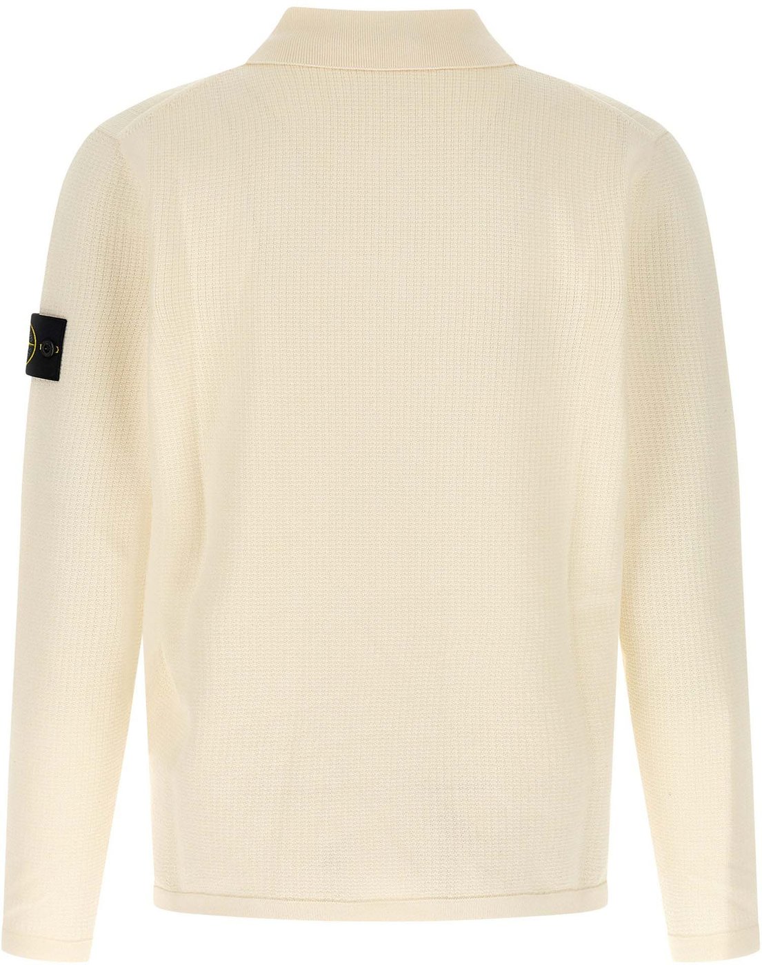 Stone Island Beige Cotton Polo Shirt