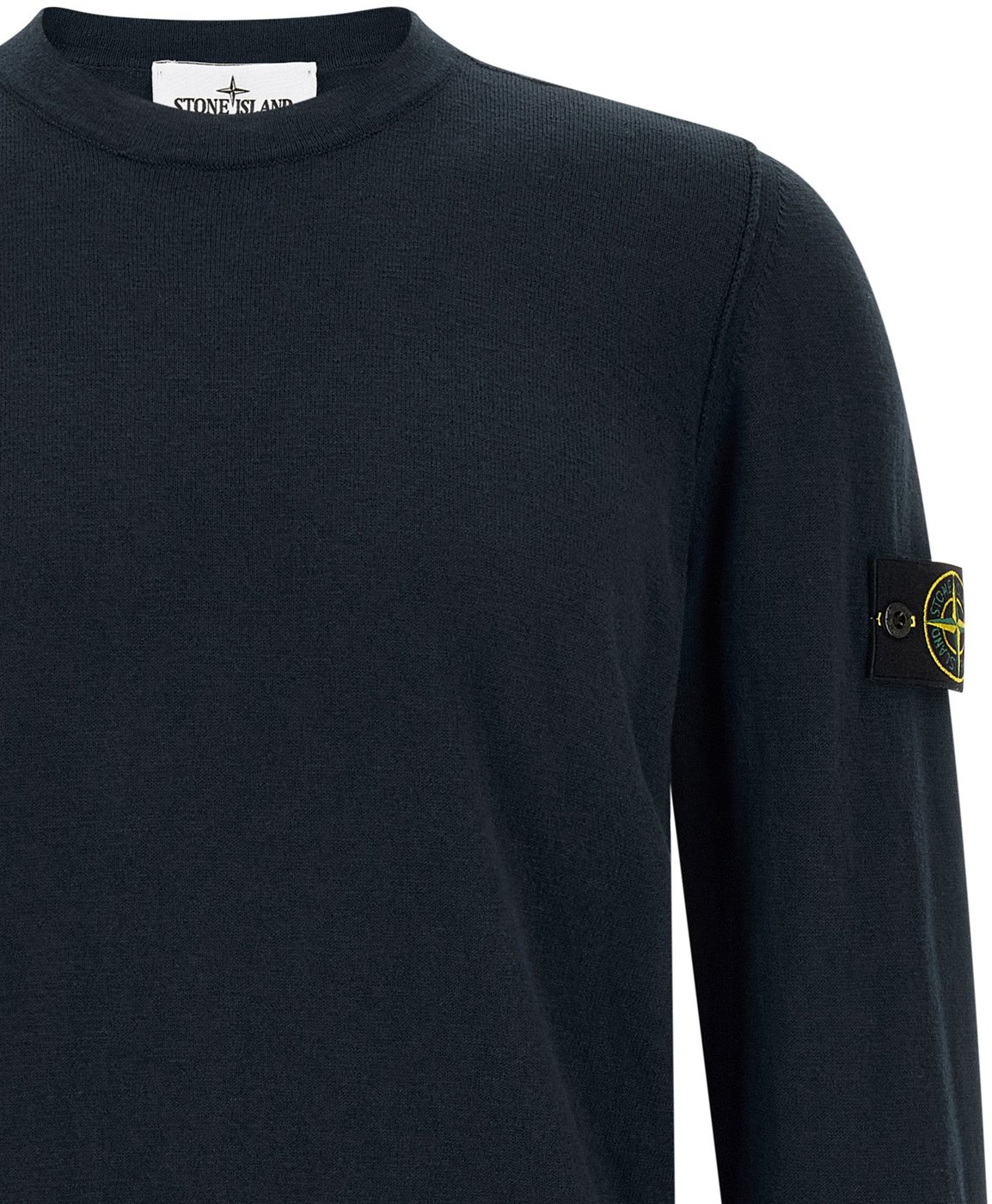 Stone Island Blue Cotton Cardigan