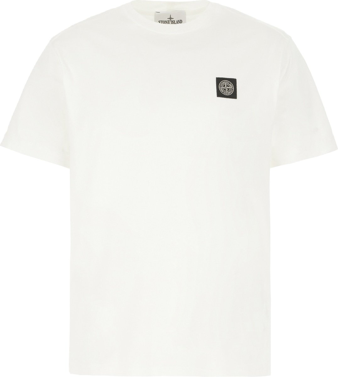 Stone Island White cotton t-shirt