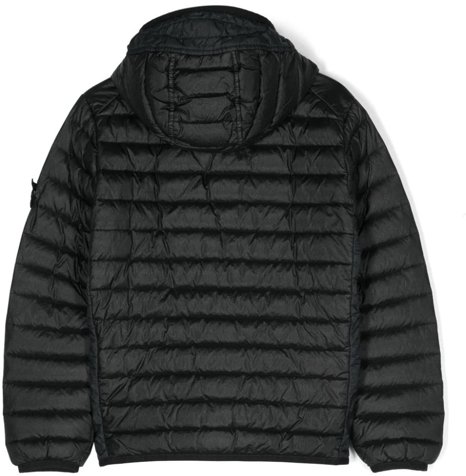 giubbotto vera piuma black