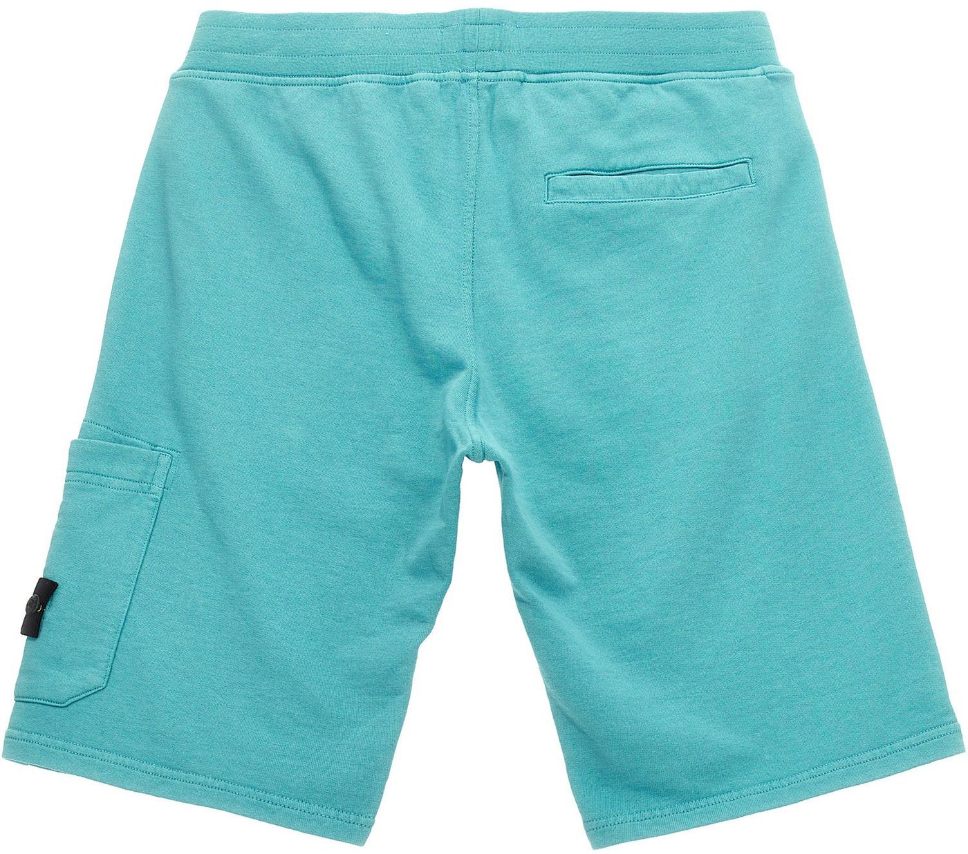 Stone Island Junior Cargo Badge Logo Bermuda Shorts