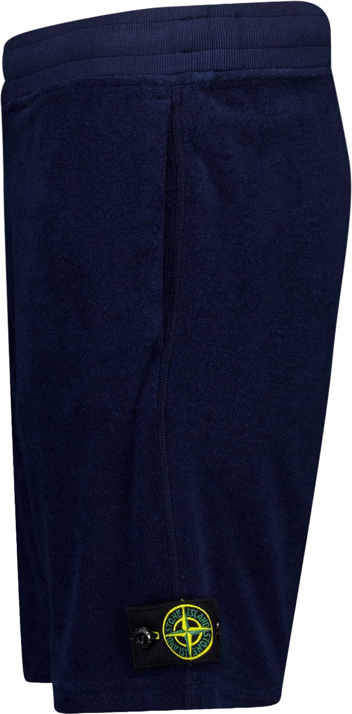 Stone Island Kinder Jongens Shorts In Blauw