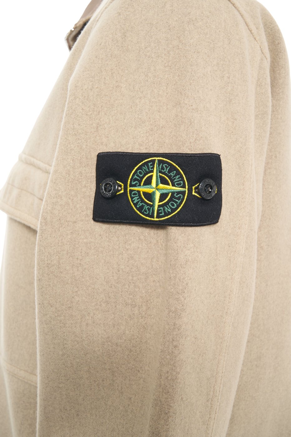 Jacket with chest flap pockets
