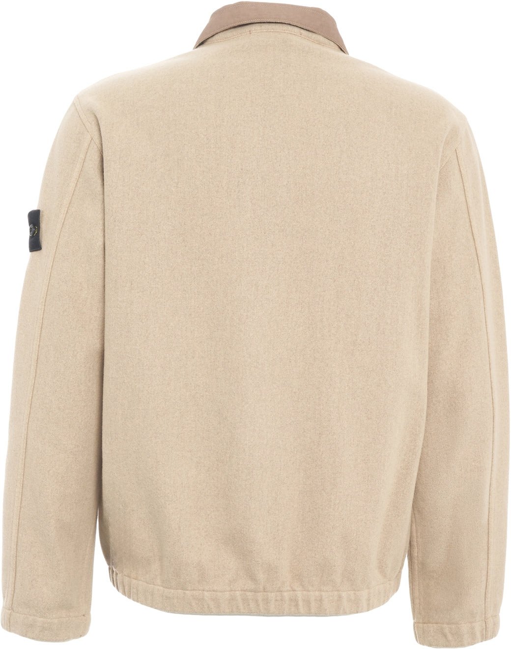 Jacket with chest flap pockets