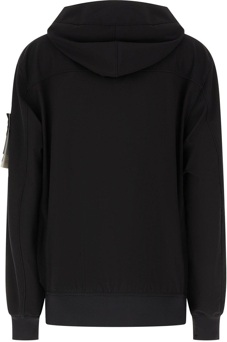 Stone Island Black stretch polyester jacket