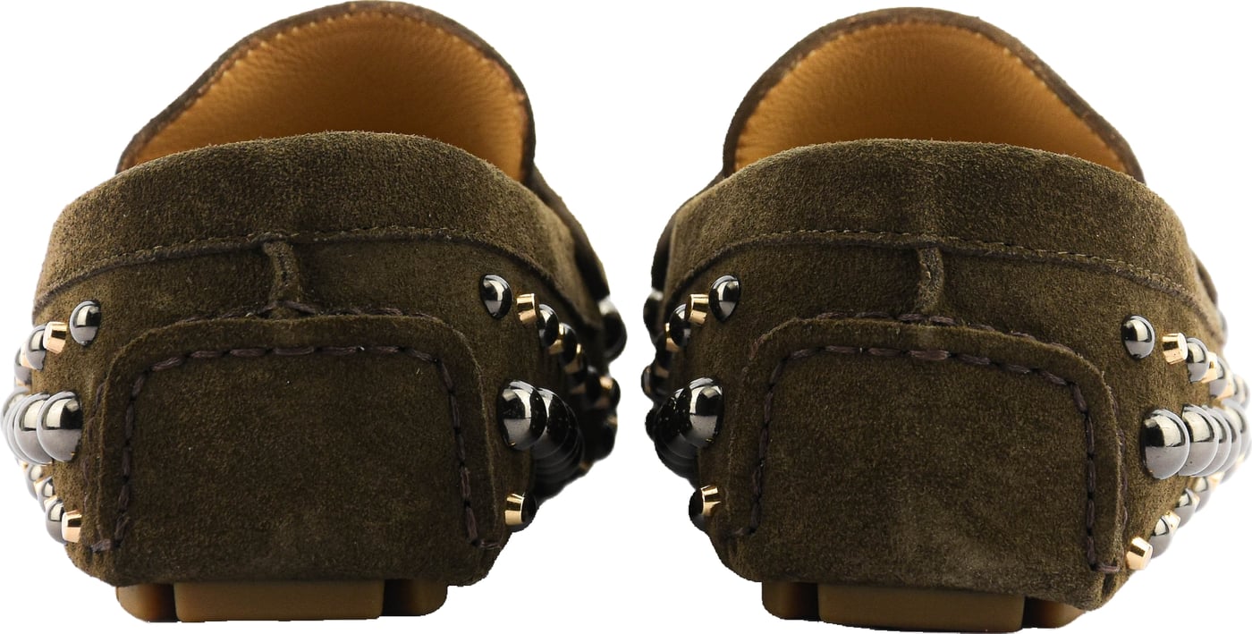 Embelished Mocasine Brown