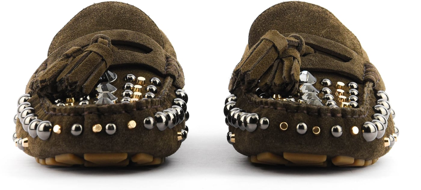 Embelished Mocasine Brown