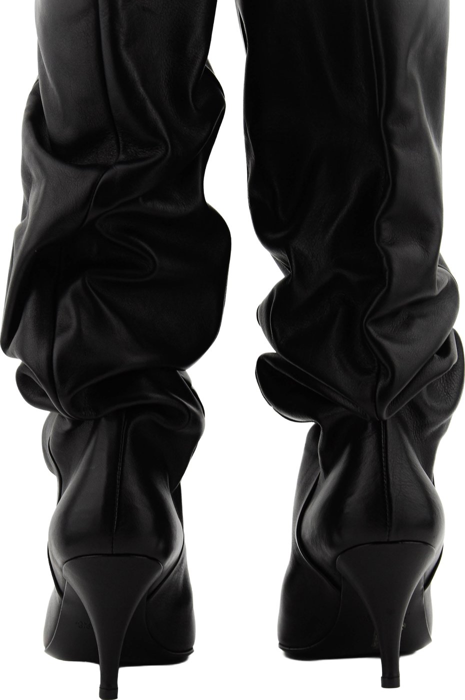 Slouchy Overknee Boots Black