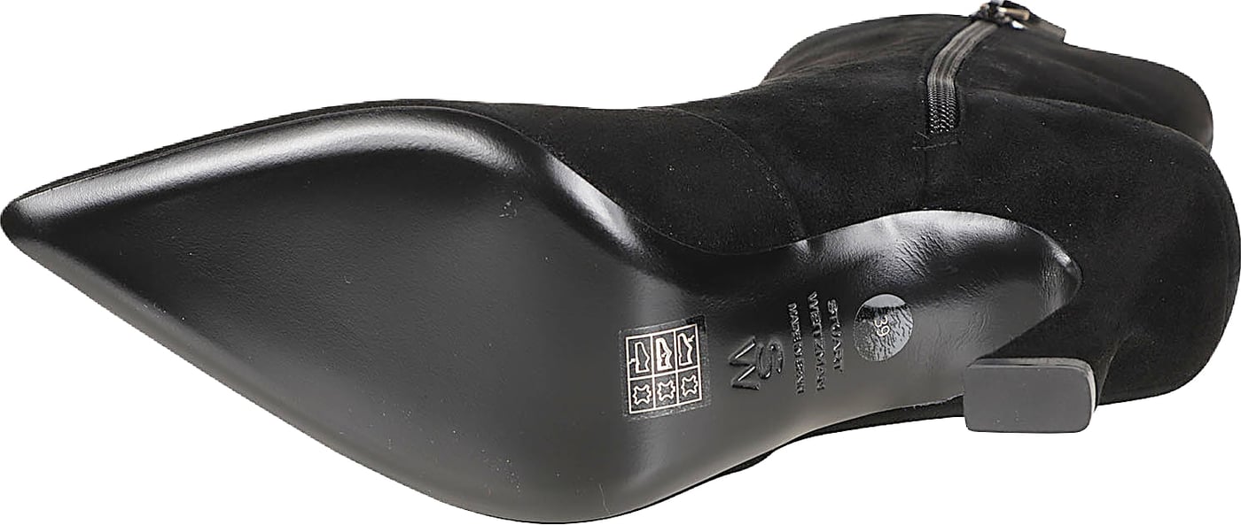 Vinnie Zip 85 Ankle Boots Black