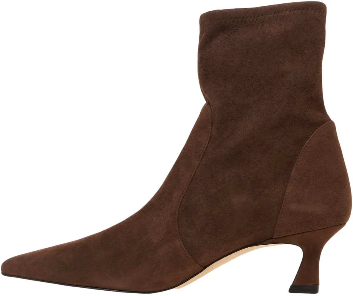 Suede ankle boots
