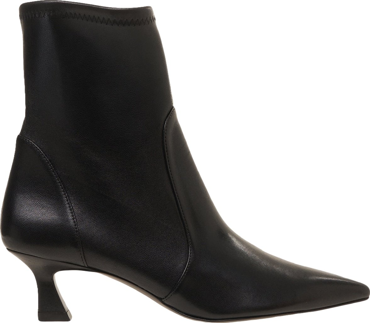 Leather ankle boots