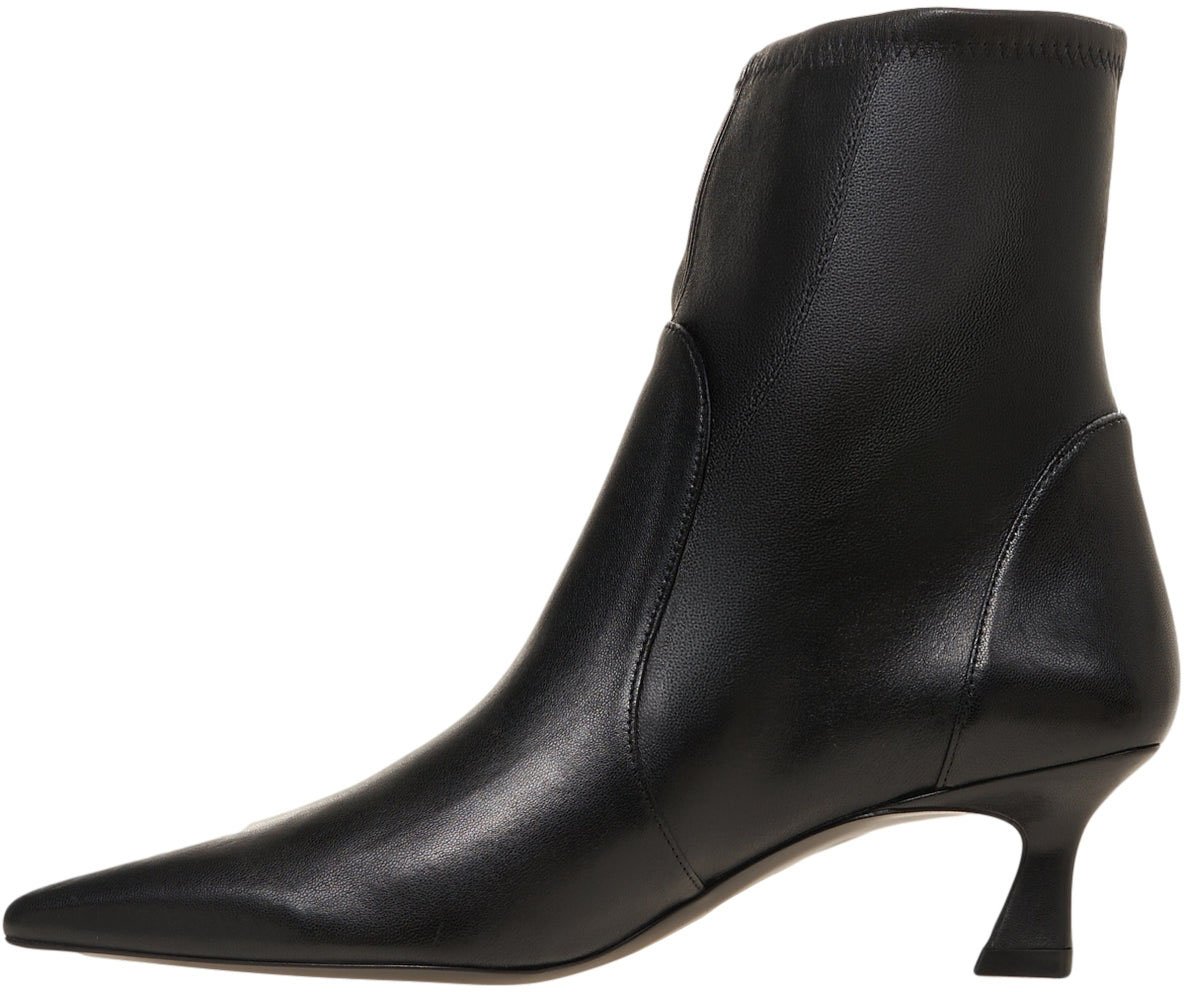 Leather ankle boots
