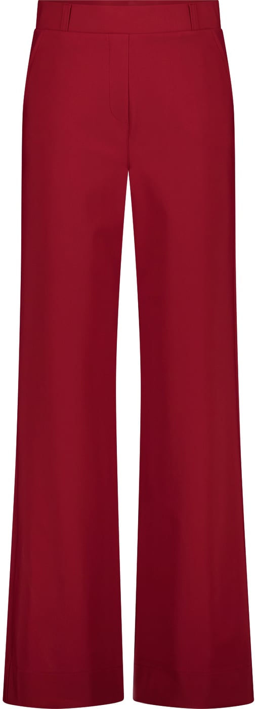 STUDIO ANNELOES - Lexie bonded trousers - 14291 - 3900 Red wine