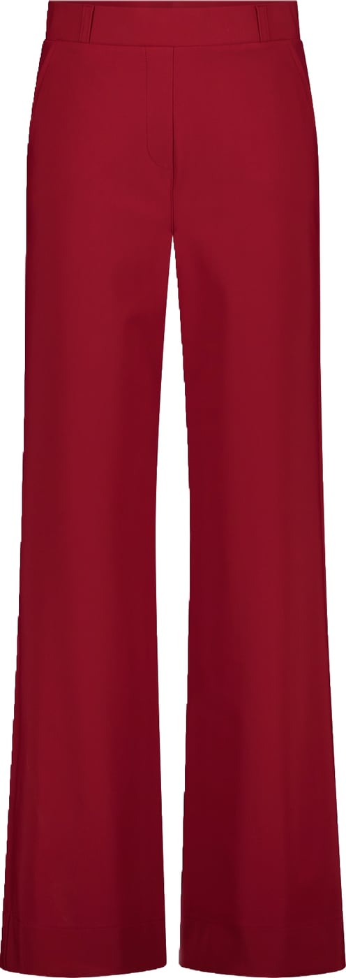 STUDIO ANNELOES - Lexie bonded trousers - 14291 - 3900 Red wine