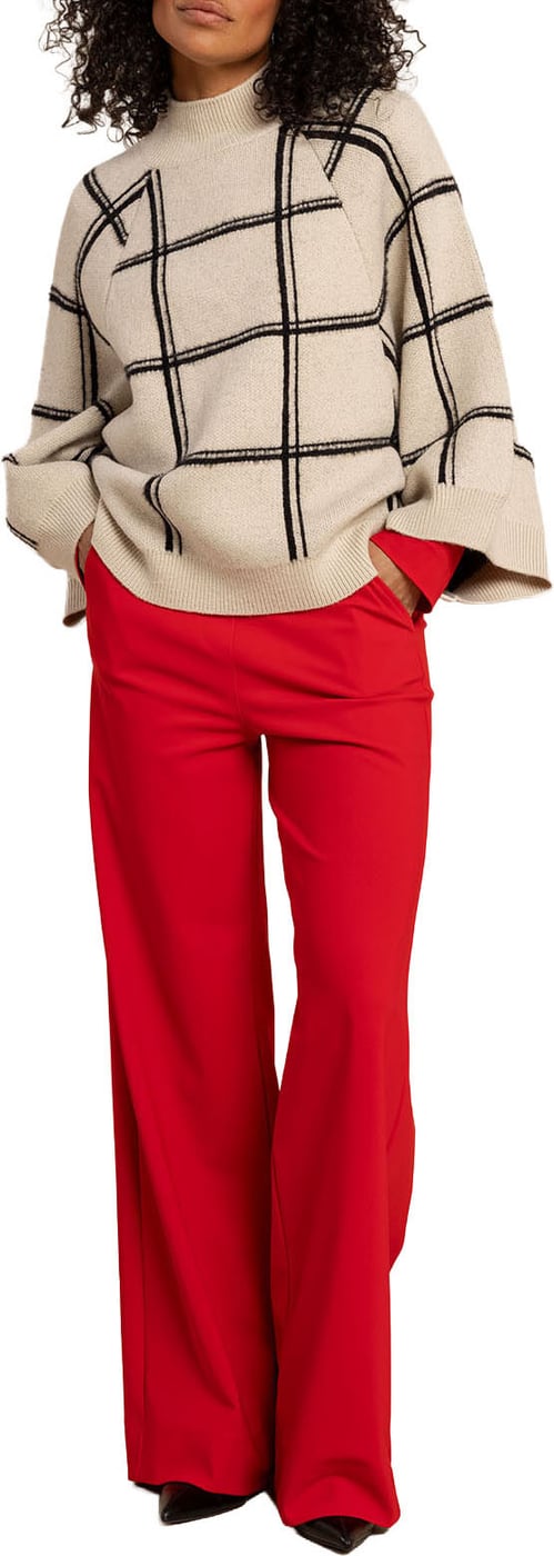 STUDIO ANNELOES - Cecile check pullover - 14324 - 1490 Kit/black