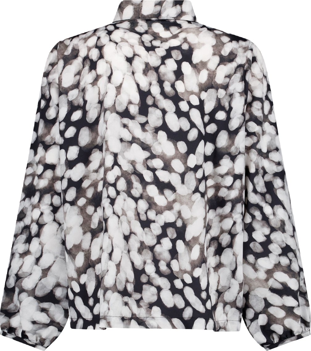 STUDIO ANNELOES - Diny blouse - 14333 - 9011 Black/off white