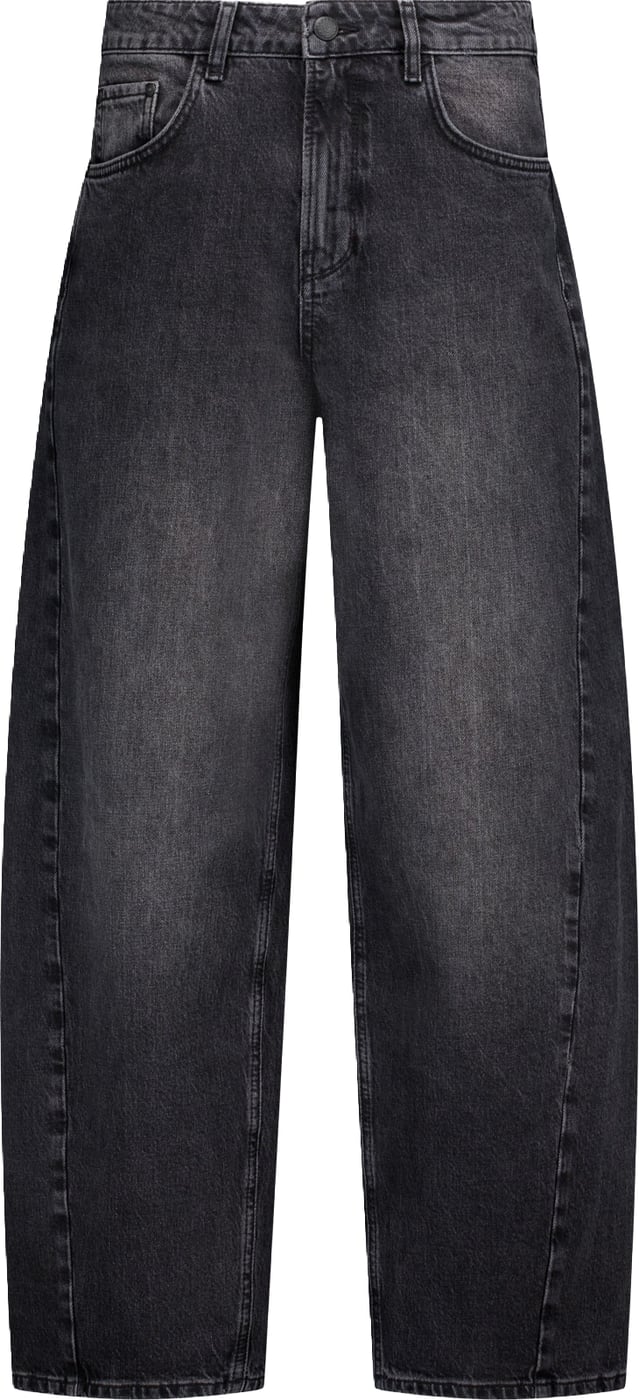 STUDIO ANNELOES - Frenkie balloon trousers - 14337 - 9800 Antraciet
