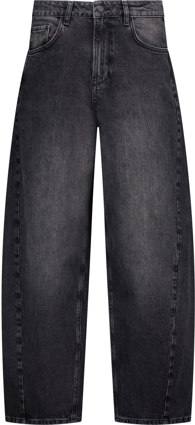 STUDIO ANNELOES - Frenkie balloon trousers - 14337 - 9800 Antraciet