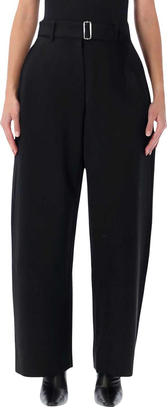 Belted Round Pant Nero