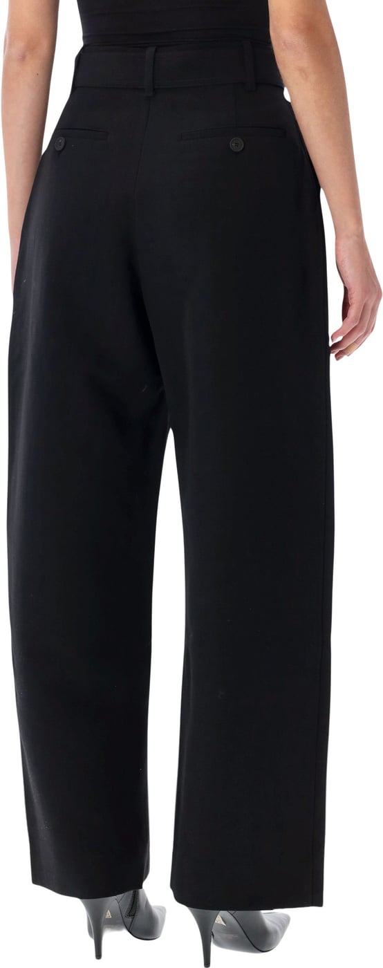 Belted Round Pant Nero
