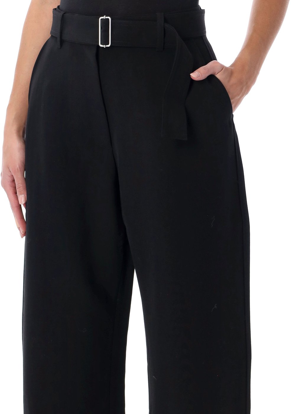 Belted Round Pant Nero