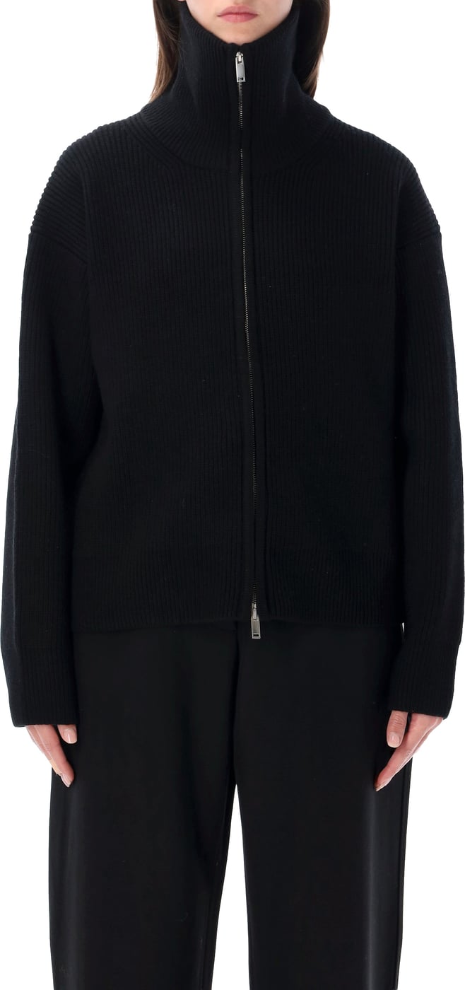 Zip Cardigan Nero
