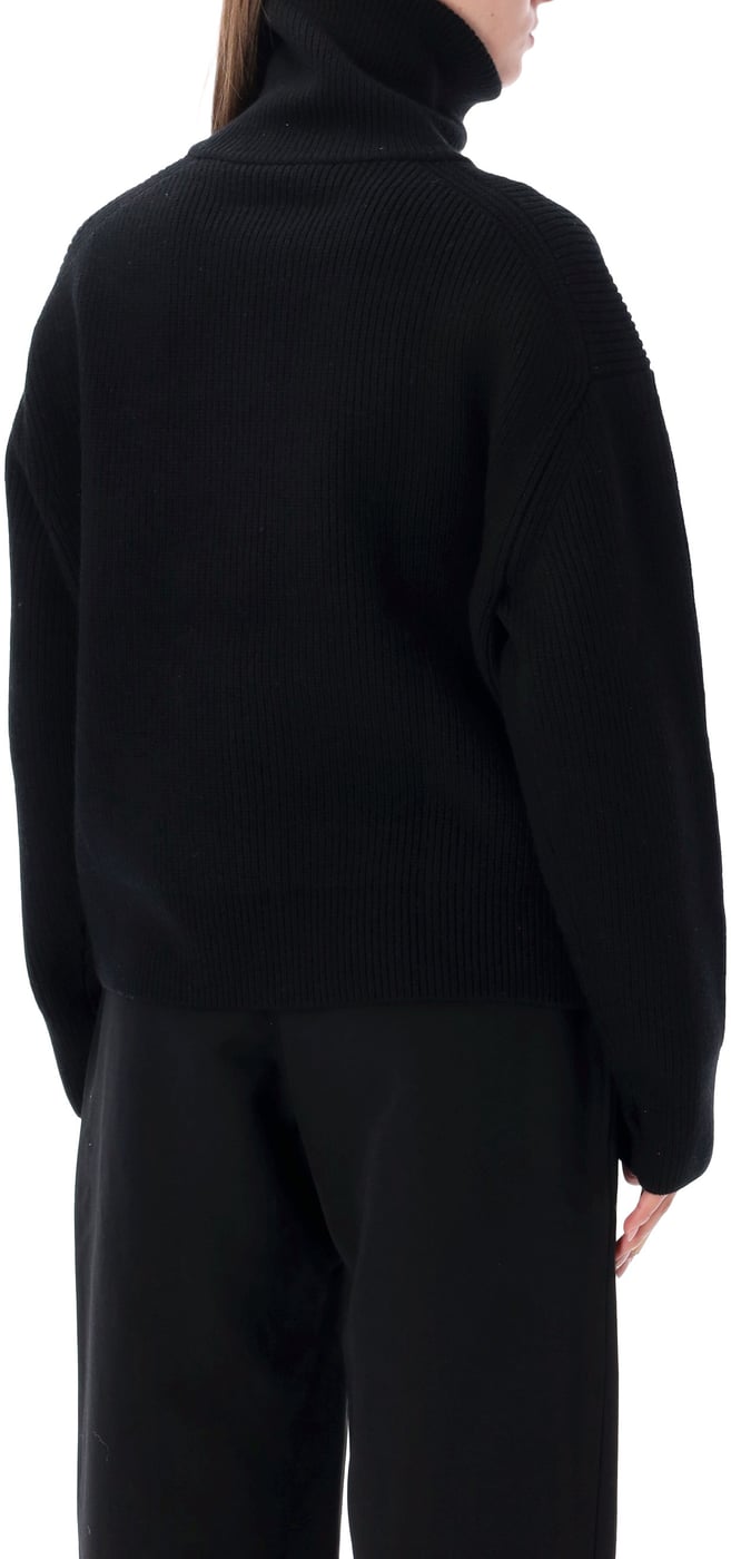 Zip Cardigan Nero