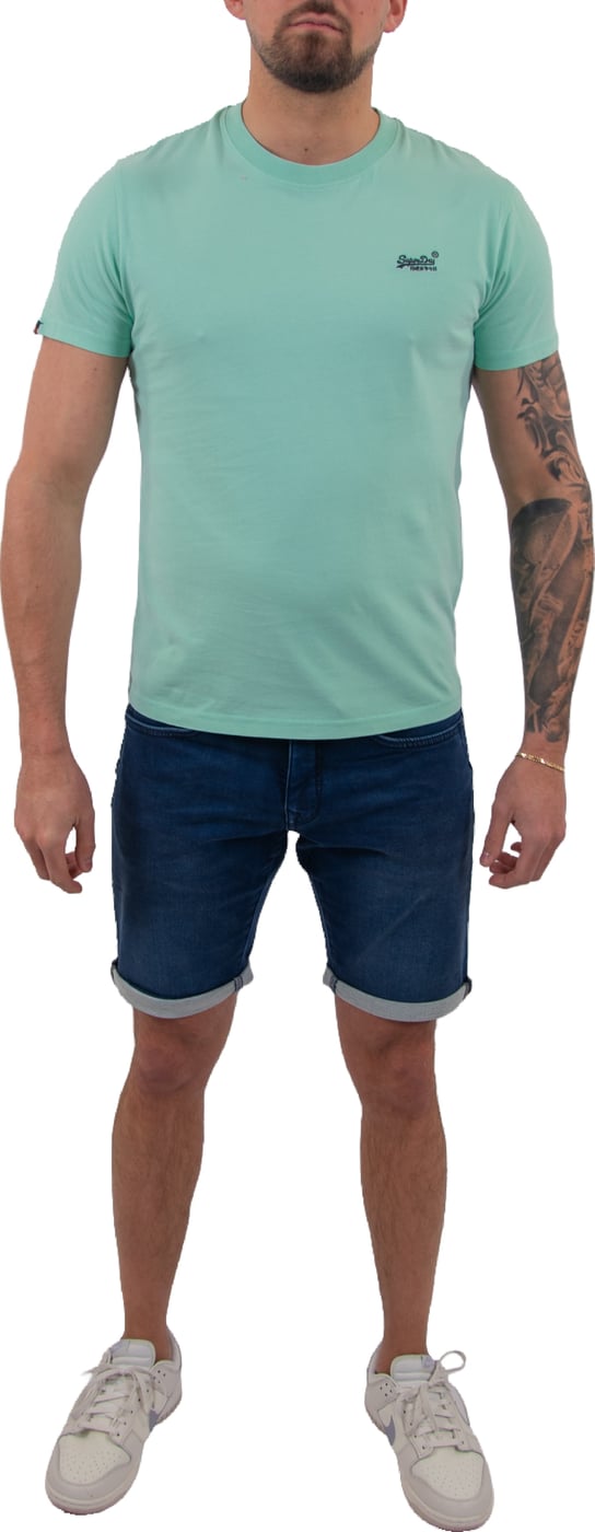Superdry Essential T-Shirt Van Biologisch Katoen Met Logo