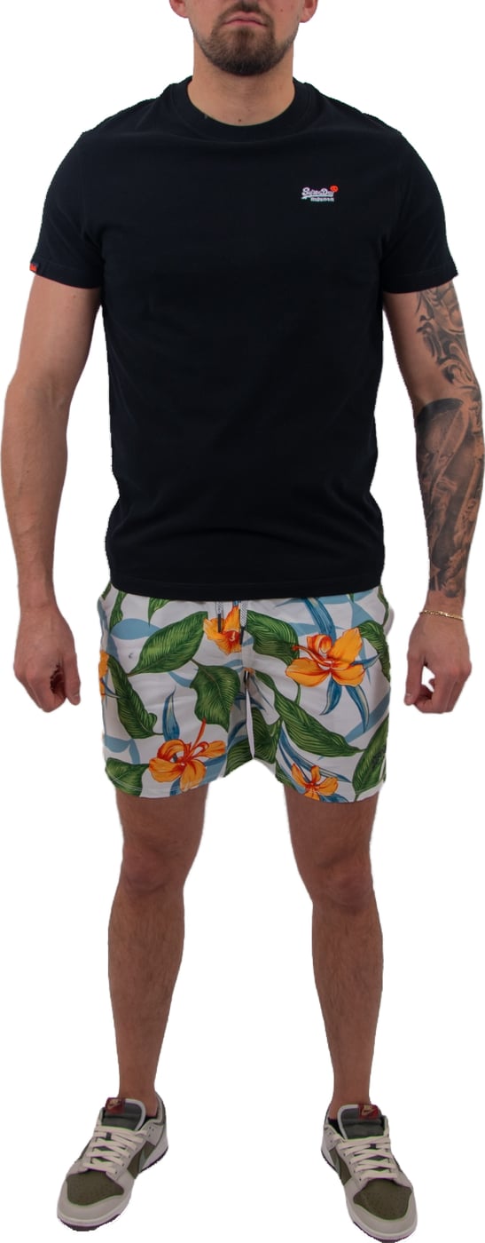 Superdry Essential T-Shirt Met Borduursel