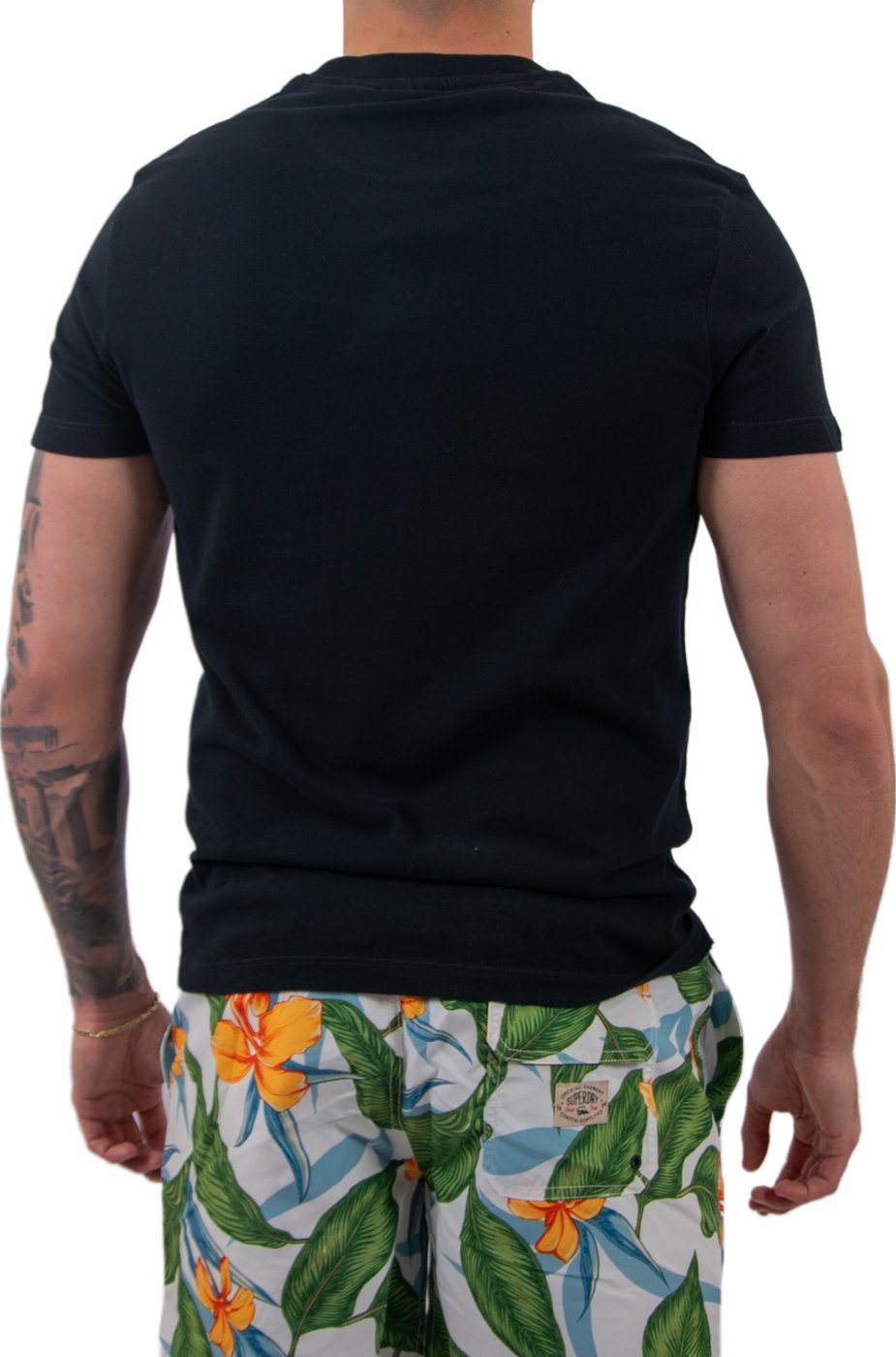 Superdry Essential T-Shirt Met Borduursel