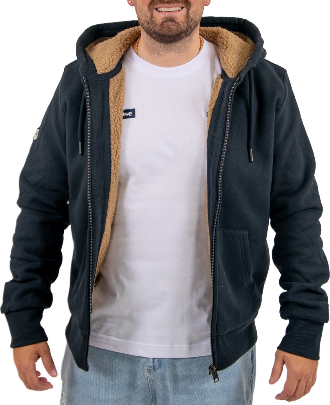 Superdry Borg Lined Zip Hoodie