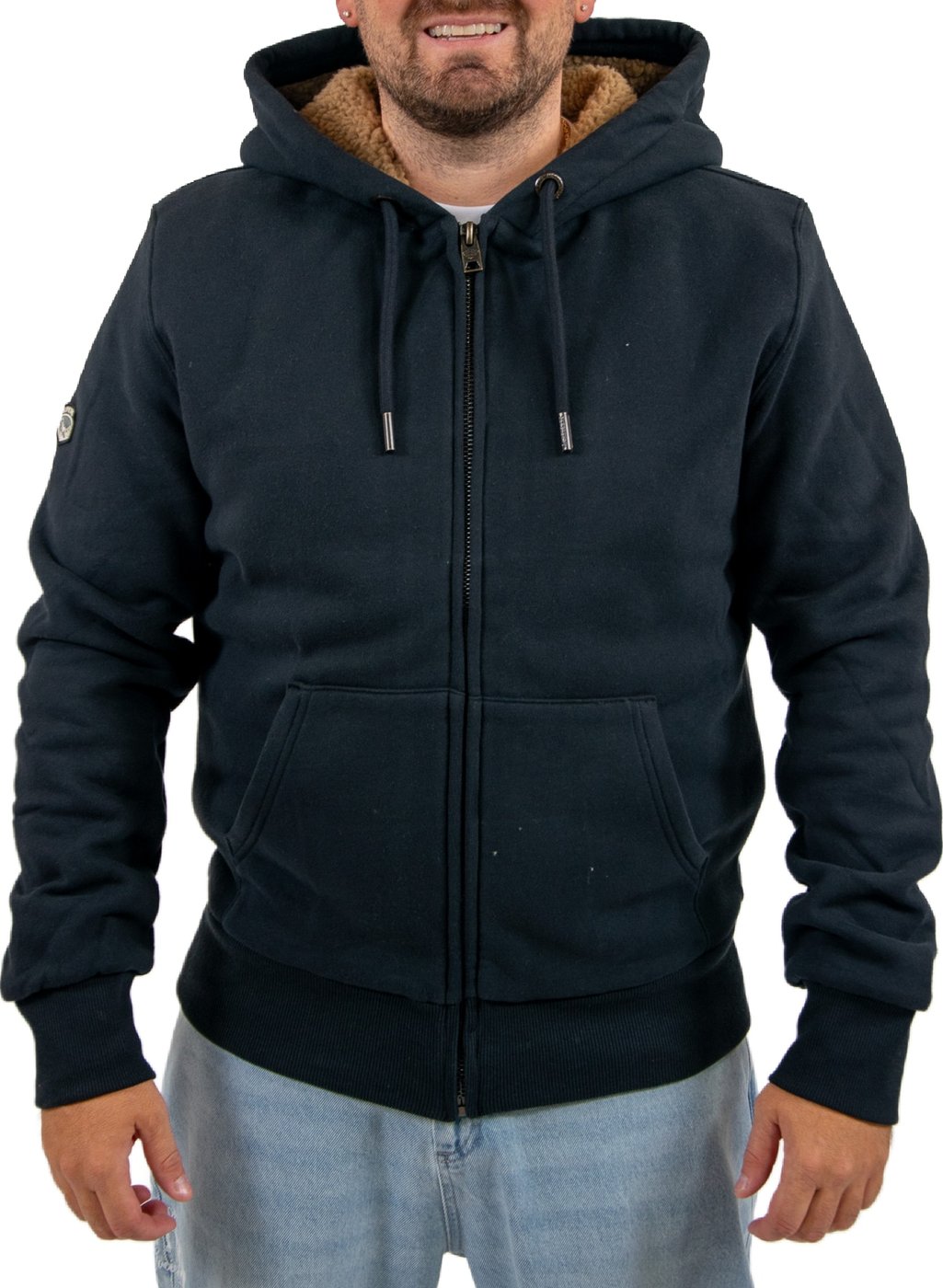 Superdry Borg Lined Zip Hoodie